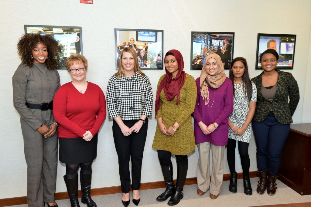 Deputy Secretary Higginbottom Poses for a Photo With IWOC Meetup Participants  Deputy Secretary of State Heather Higginbottom poses for a photo with participants in the Department of State’s Meetup for the International Women of Courage (IWOC) Award Ceremony at the U.S. Department of State in Washington, D.C., on March 6, 2015. [State Department photo/ Public Domain]