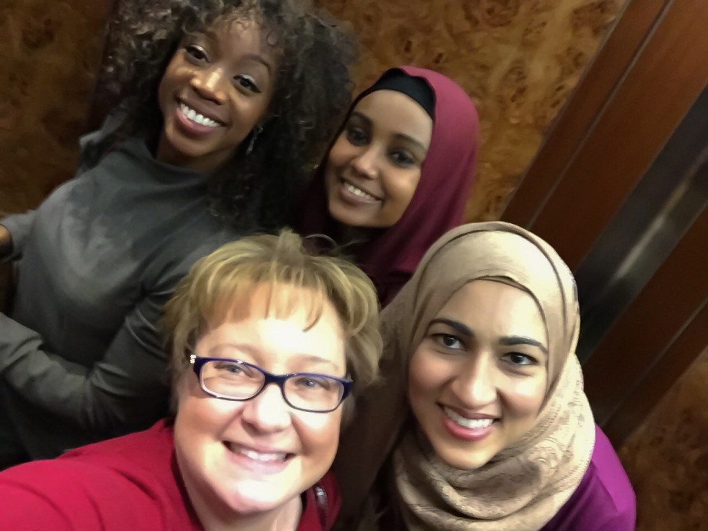 Yes, the Meetup group were the last ones out of the Benjamin Franklin Room. These girls were so much fun to hang out with. We experienced every single aspect to the #IWOC event. 