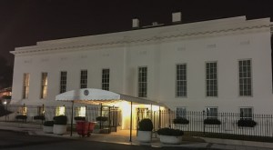 The entrance to the West Wing.